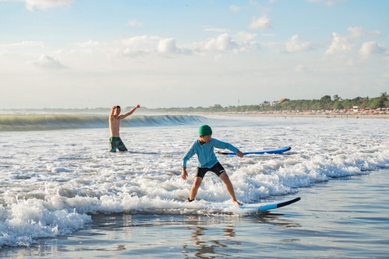 Kids Surf Lessons in Bali